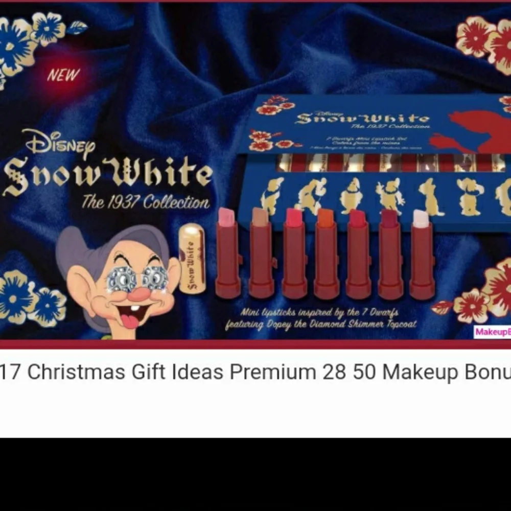 ❇️DOPEY Besame x Snow White DISCONTINUED MINI Lipstick NWOBOX